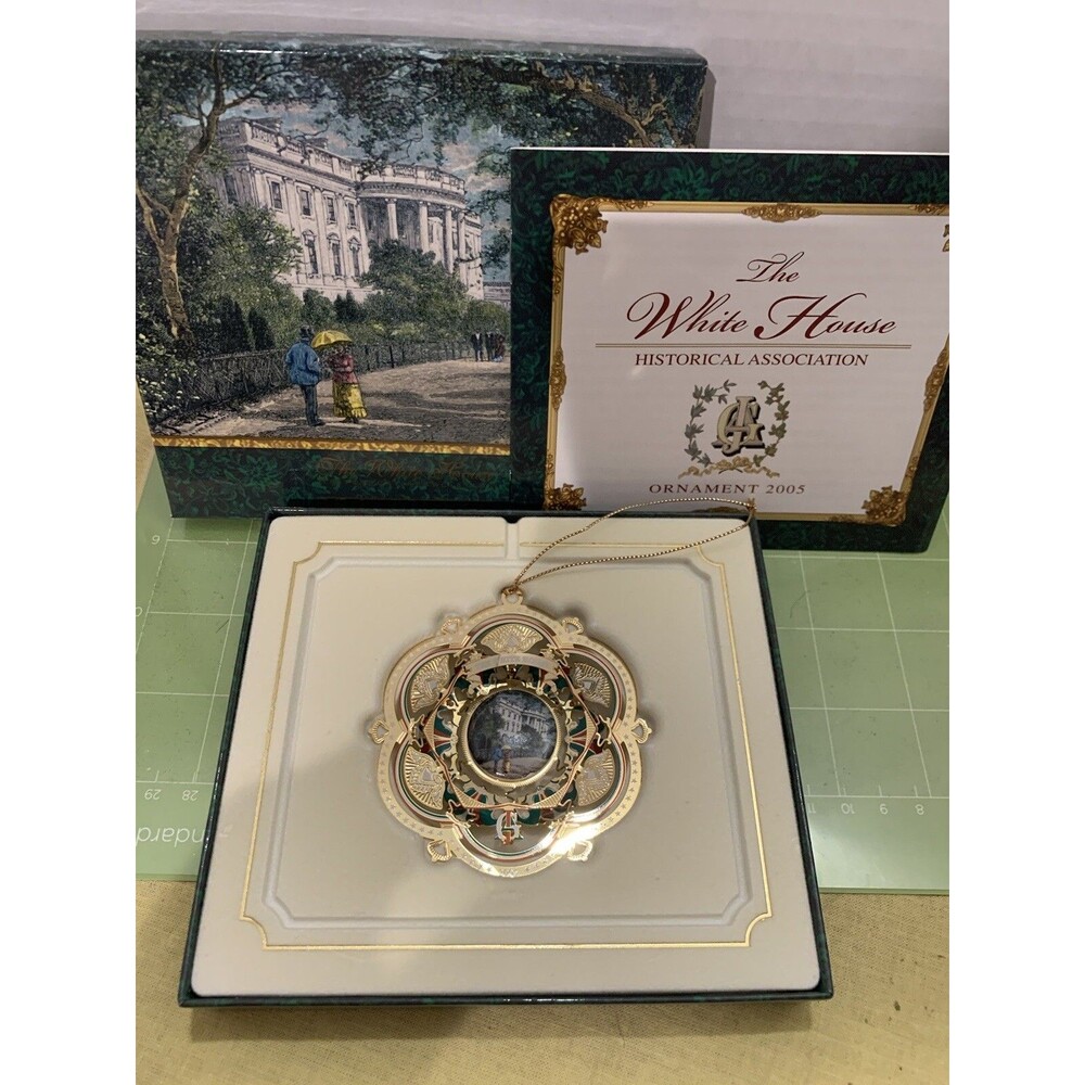 Christmas 2005 The White House Historical Association Ornament Garfield 3D